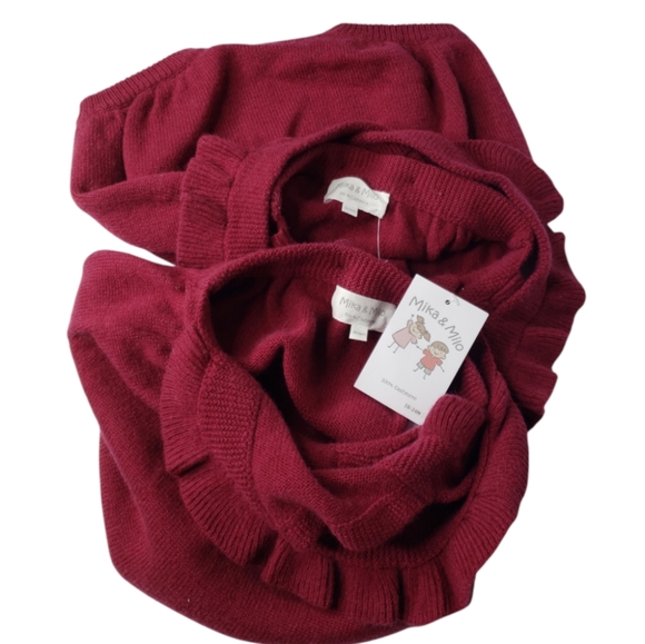 Cashmere 4 Ply Ruffle Romper Adjustable Straps Luxury Cottagecore Bloomers 18-24 - Picture 7 of 15